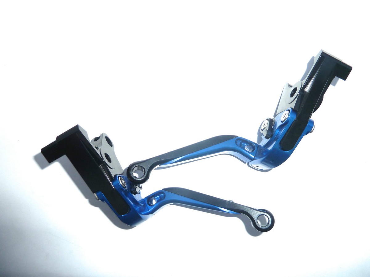 KAWASAKI ZX9 1994-1997 FOLDING EXTENDING BRAKE & CLUTCH LEVER SET
