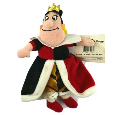 Disney Bean Bag Plush Alice In Wonderland Queen Of Hearts 8" (437030799626)