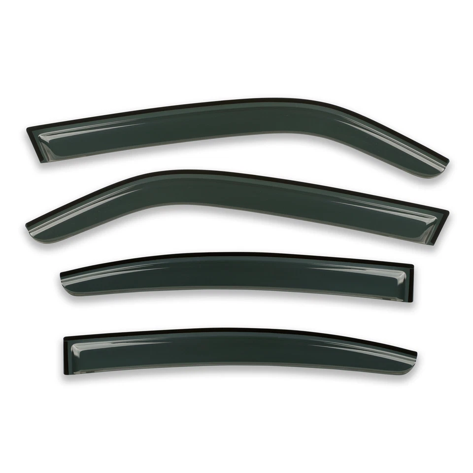 4pcs Smoke Sun/Rain Guard Vent Shade Side Window Visors For 06-10 Dodge Charger Foto 2 de 4