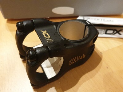 SQlab Vorbau 80X FABIO WIBNER, MTB, Länge 35 mm, Für 31,8 mm, Schwarz, NEU & OVP