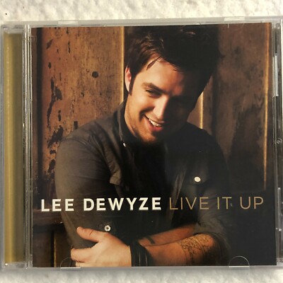 Lee Dewyze Live it Up CD 11 Song 9th American Idol Winner's Album