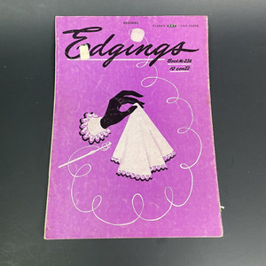 Vintage Magazine Clarks JP Coats Edgings 1947 Lace Pattern Book No 236