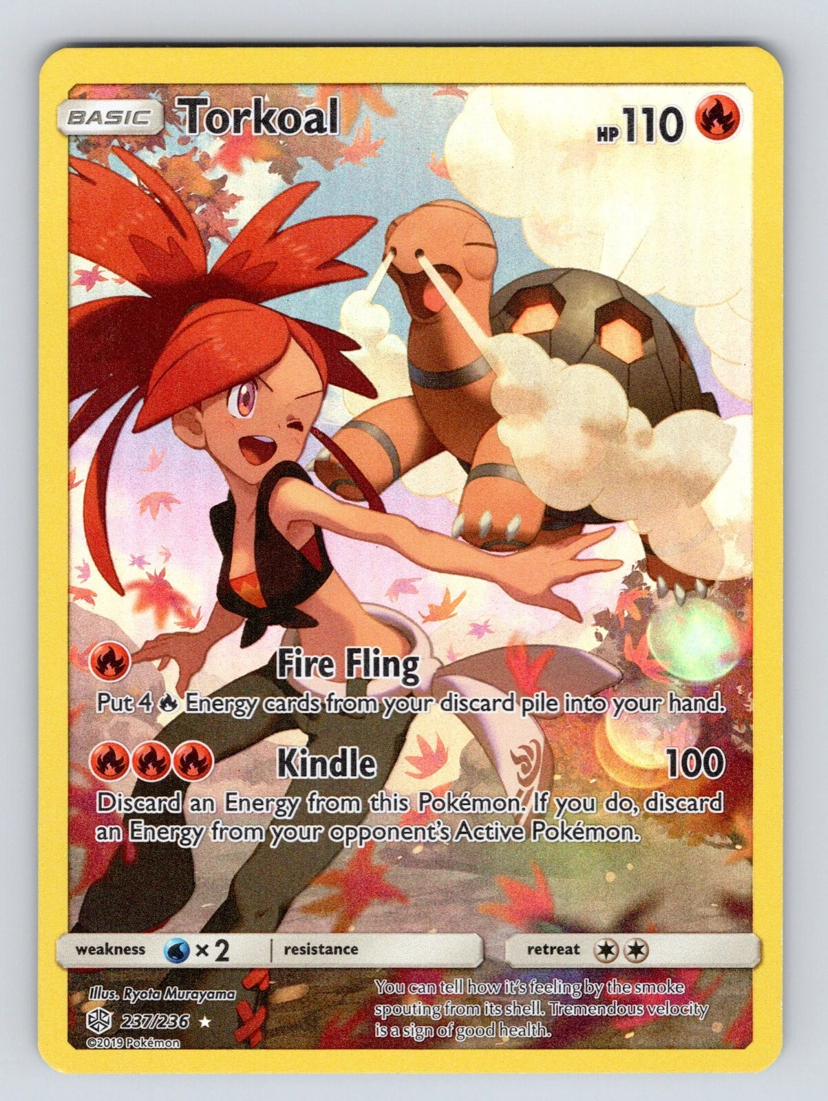 Torkoal 237/236 Sm-Cosmic Eclipse