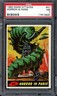 1962 Mars Attacks #41 Horror In Paris PSA 7