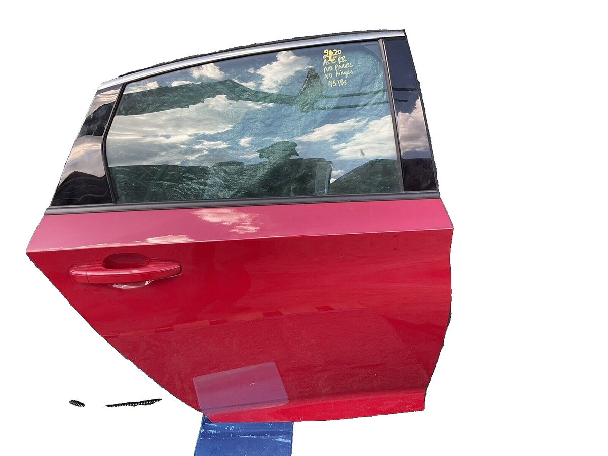 18-22 Honda accord rear door assy right side rr red 67510-tva