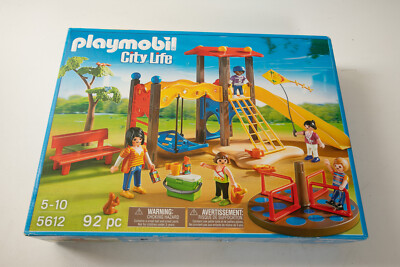 PLAYMOBIL City Life (HSE) Playground Play Set 5612 (JSF6) Incomplete