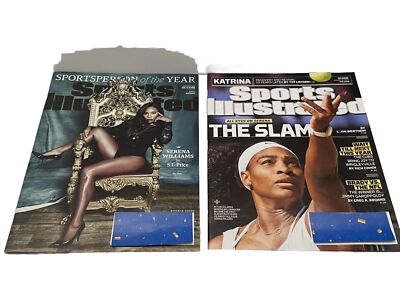 Serena Williams, SI The Slam 2015 US Open 8/31/15 & SI-Sports Person of the Year