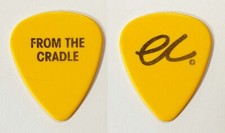 Eric Clapton Yellow Guitar Pick - From The Cradle