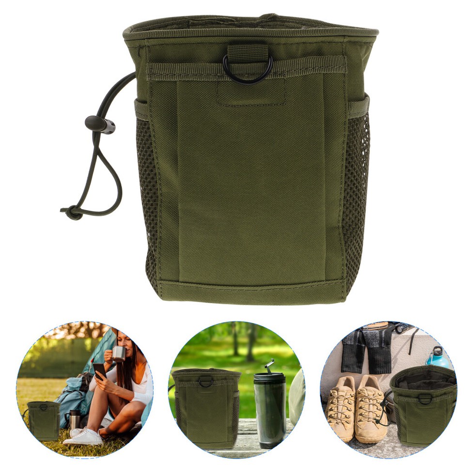 4pcs Hiking Belt Pouch Organizer Tool Bag Portable Storage Bag Outdoor