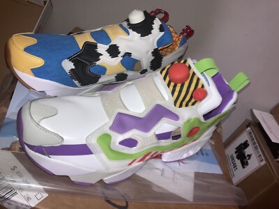 Reebok Instapump Fury Bait x Toy Story Woody and Buzz Size 11
