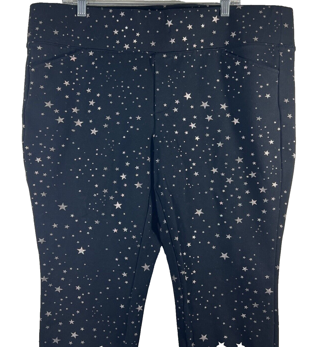 Torrid Pixie Ponte Knit Stretch Pull on Pants Met… - image 3