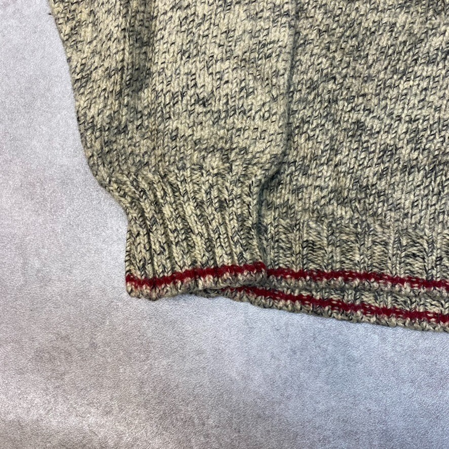 Eddie Bauer Knitted Jumper Mens 2XL Crew Neck Pullover Sweater, Beige image 4