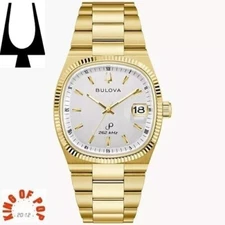 Bulova 97B223 SUPER SEVILLE  3ATM High Precision 262kHz *FREE SHIPPING*