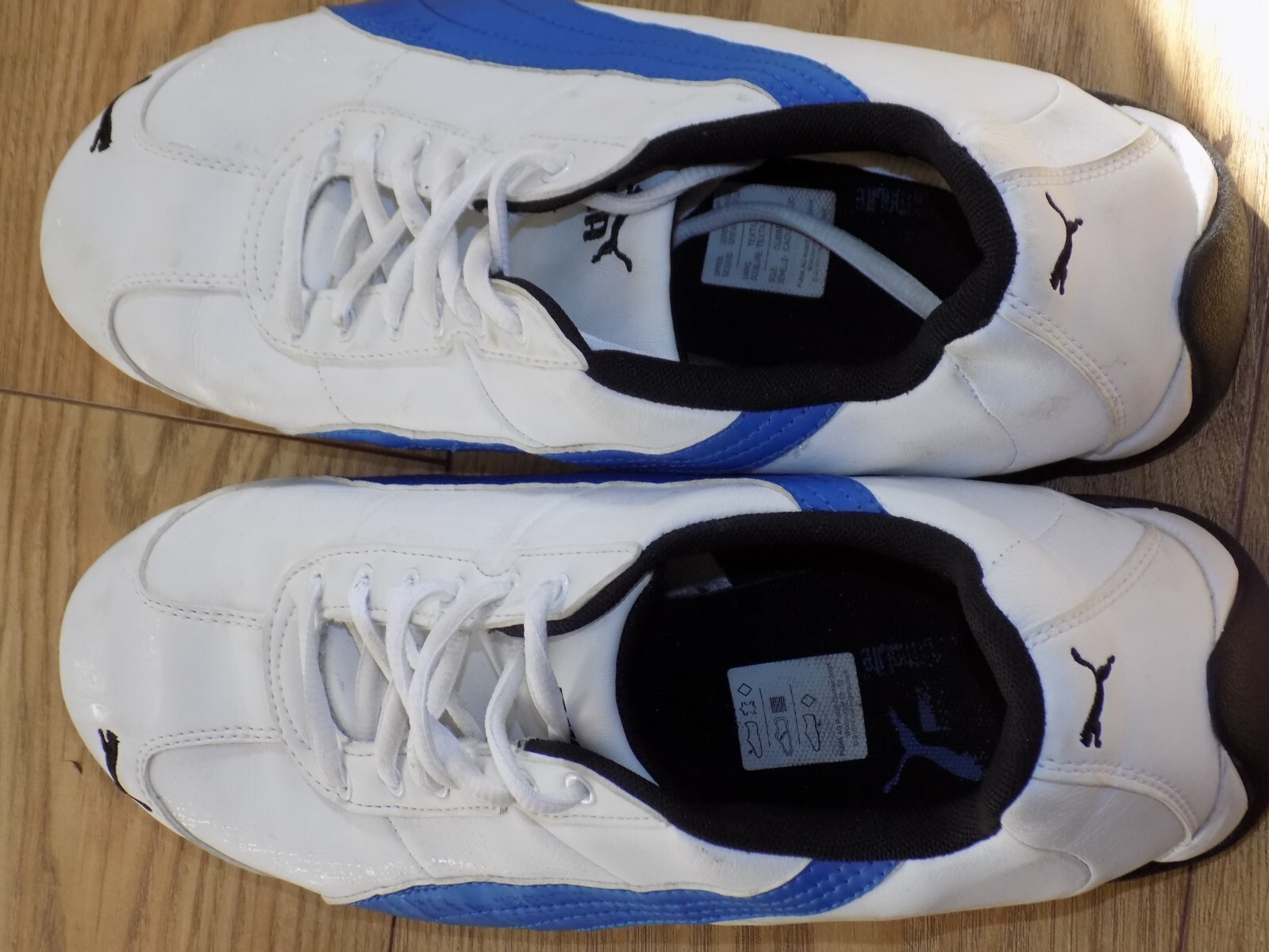 PUMA LEATHER WHITE REPLICAT SPEEDCAT TRAINERS UK 10 eBay