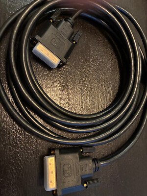 DVI TO DVI Cable Male To Male Dual Link 24 + 1 Pin 10 foot Display Monitor Cable