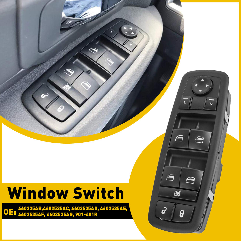 Power Window Master Switch For Chrysler Town & Country 2008-2009 V6 3.3LMini