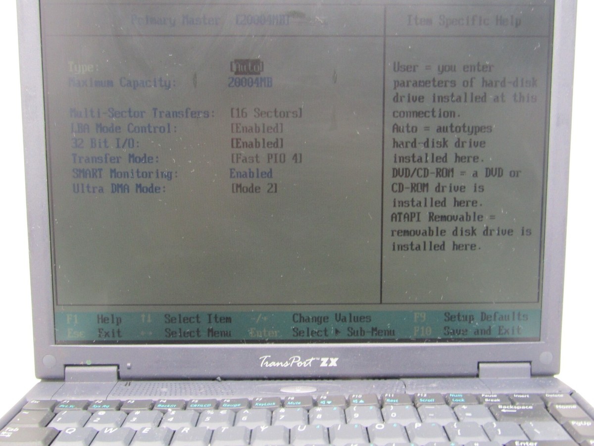 RARE Vintage MicronPC TRANSPORT ZX3 Windows XP LAPTOP | eBay