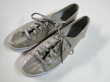Keds Metallic Gold EOS Special Edition Women's Size 10 Casual Lace Up Sneaker