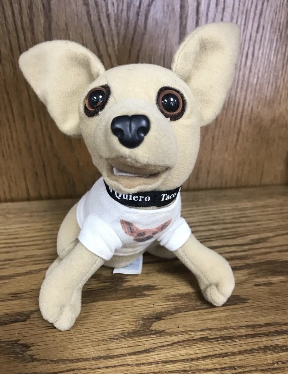 Taco Bell 90s Dog Plush Talks Says How Cool Is This Yo Quiero TShirt  Advertising