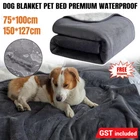 Premium Dog Blanket Waterproof Reversible Pet Bed Protects Couch Bed From Spills