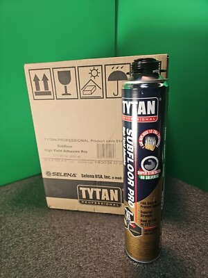 Tytan Professional Subfloor Pro High Yield Adhesive 29oz (Case of 12) | Subfloor