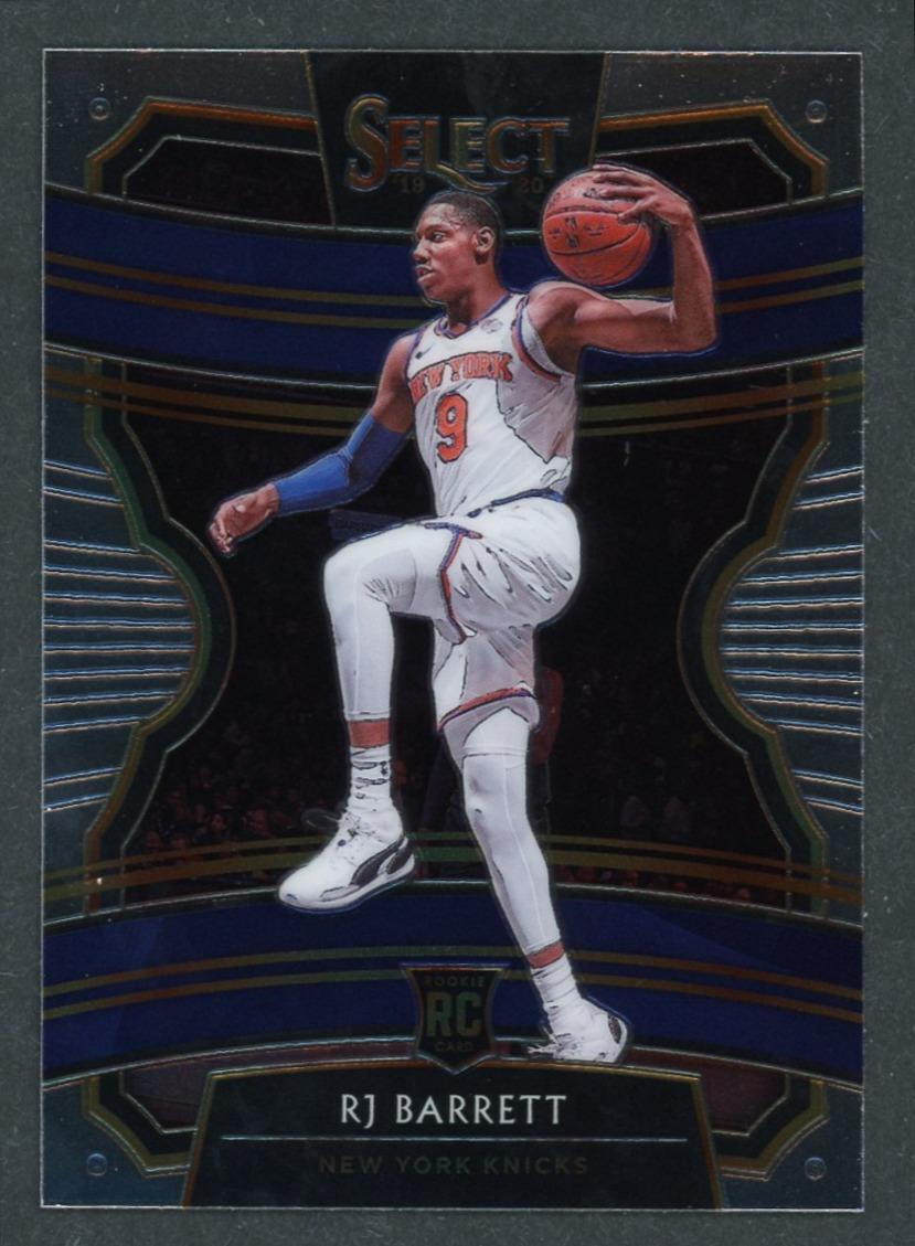 2019-20 Panini Select RJ Barrett Rookie RC #21 New York Knicks