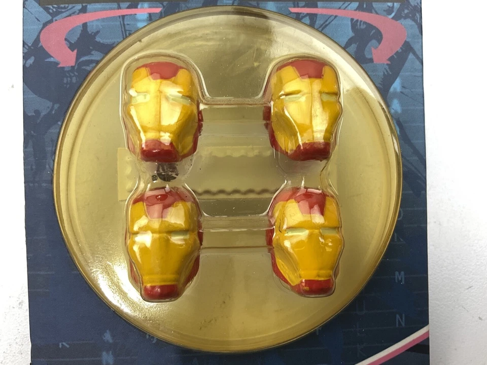 Pilot MVL-0304 Iron Man Wheel Valve Stem Caps - Image 2 of 4