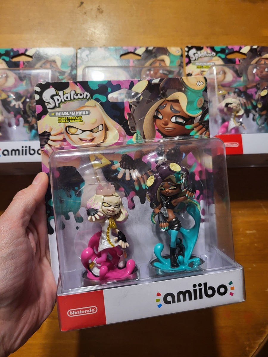 PEARL MARINA Splatoon Nintendo Amiibo Wii U Switch 3DS READ