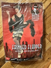 1920s Flapper Dress Costume Ladies Large