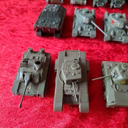 Mini tanques alemanes Segunda Guerra Mundial paquete de 40 con camiones 7 cm más soldados plástico DBGM - Imagen 16 de 24