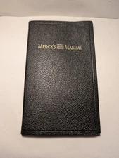 Facsimile 100th Anniversary First Edition of Merck 1899 Manual Pocket Reference