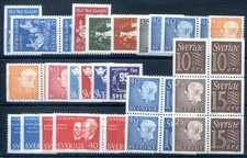 SWEDEN 1964 515-530 ** MNH YEAR COMPLETE in MAIN NUMBERS (00136