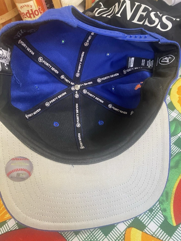 47’ Captain SnapBack New York Mets Jacob Degrom 48 Hat. Rare. Dead stock. - Image 2 of 4