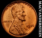 1936 Lincoln Wheat Cent- Choice Gem Brilliant Uncirculated Luster #J3479