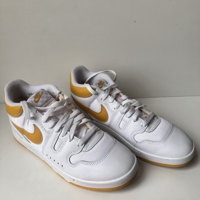 Nike Mac Attack Yellow & White Men s Athletic Shoes Size:9.5