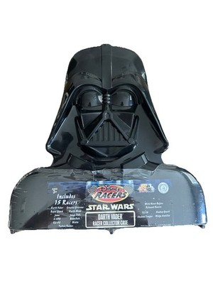 2009 SEALED Disney Racers 15x Metal Cars Star Wars Darth Vader Collector Case