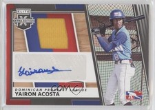 2022 Panini Elite Extra Edition Yairon Acosta #DMS-YA Auto 4z8