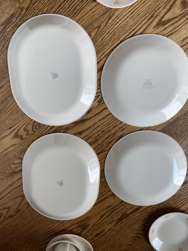 Corelle Forever Yours Dinnerware Heart Platters Plates Cups Bowl - Picture 7 of 9