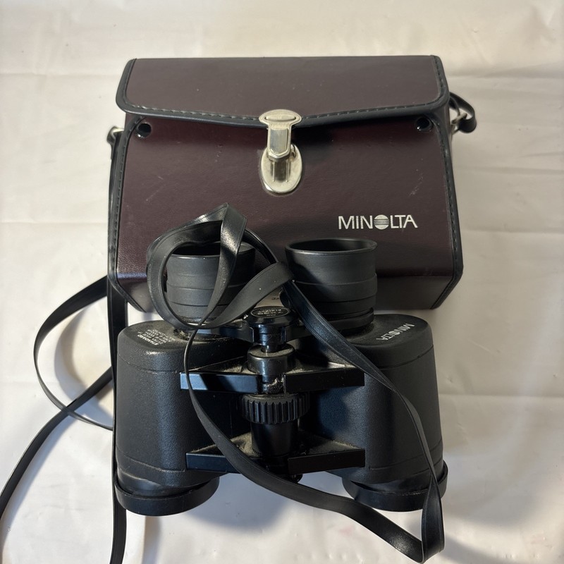 Minolta MK 7 x 35 Standard Extra Wide Binoculars with Original Case