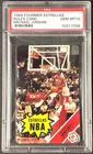 1988 Fournier Estrella MICHAEL JORDAN Rules Card PSA 10 Gem Mint