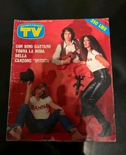 SORRISI E CANZONI TV n. 12/78, RINO GAETANO, CARRÀ, A. LUPO, PANELLI, B. VALORI,