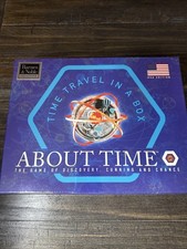 About Time Board Game Time Travel In A Box New