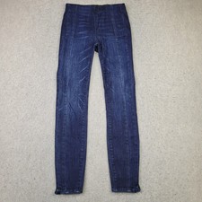 Pilcro And The Letterpress By Anthropologie High-Rise Denim Legging Jeans Sz 25