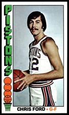 1976-77 Topps Chris Ford #29 Detroit Pistons HIGH GRADE BEAUTY!