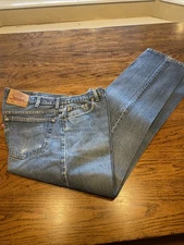 Levi's Jeans Men's 501 Size 40x34 Straight Button Fly recently, starched