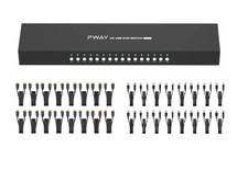 PWAY 16 Port 4K HD USB HDMI KVM Switcher Switch PC Computer Selector + 32 Cables