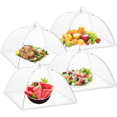 4er Pack Faltbare Netz Lebensmittel Abdeckungen - Pop-Up Netz Schutz für Outdoor... 