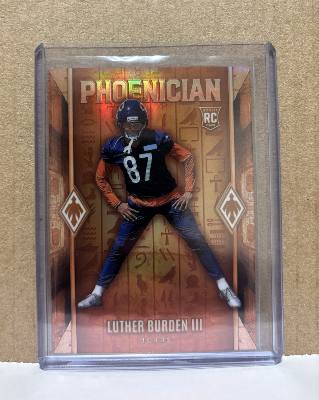 Panini 2025 Phoenix Luther Burden III Phoenician #24 Rookie Insert Bears
