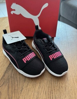PUMA Wired Run Pure AC Inf Sneaker Schwarz Pink Weiß EU 27 Kinder 390849 06