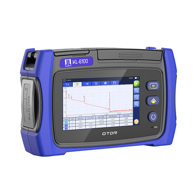 JILONG KL-6100 Fiber Optic Tester 4,3 ' Touch Screen w/ OPM/VFL/OLS/RJ45 Func